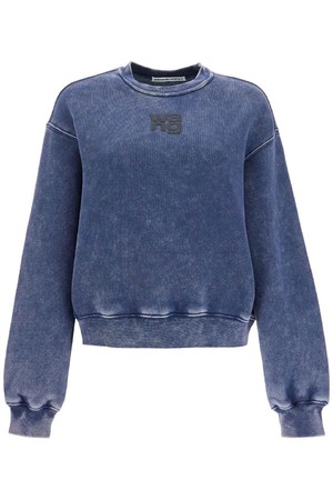 알렉산더왕 여성 맨투맨 후드 boxy crewneck sweat NB02