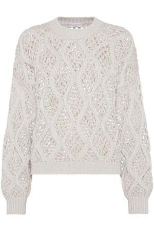 브루넬로 쿠치넬리 여성 니트 스웨터 CASHMERE KNITTED SWEATER NB30