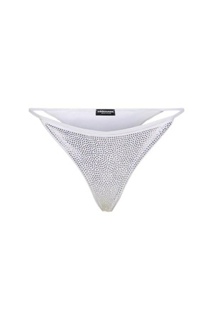 디스퀘어드2 여성 수영복 Icon embellished lycra bikini bottoms NB01