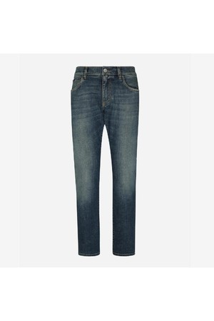 돌체앤가바나 남성 청바지 Dolce   Gabbana Light Blue Wash Stretch Jeans NB25