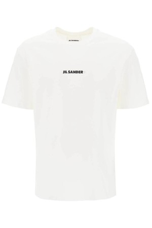 질샌더 남성 티셔츠 t shirt with logo print NB02