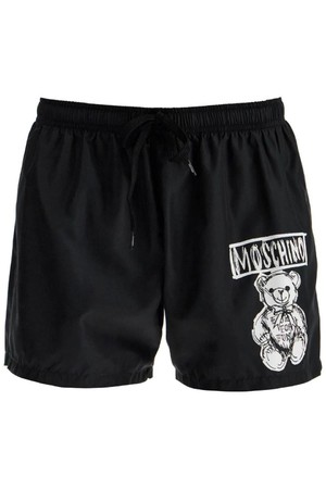 모스키노 남성 수영복 sea print boxer shorts for NB02