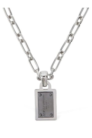 돌체앤가바나 남성 목걸이 DG logo tag necklace NB01