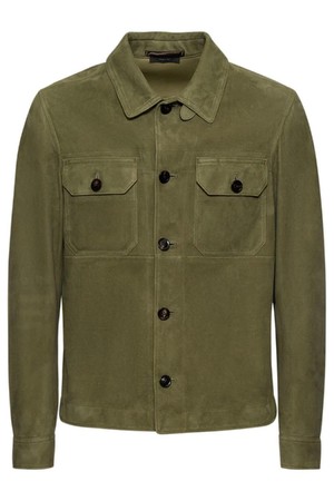 톰포드 남성 가죽 자켓 Lightweight suede outershirt NB01