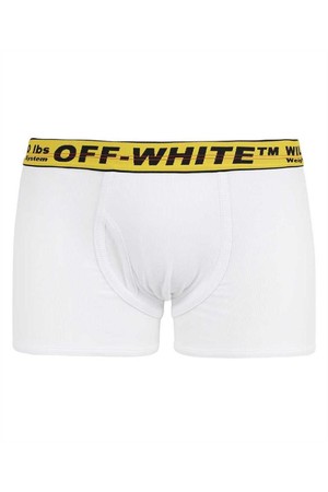 오프화이트 남성 속옷 Off White OMUA001C99FAB003 CLASSIC INDUSTRIAL TRIPACK Boxer briefs   White NB24