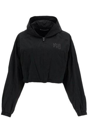 알렉산더왕 여성 자켓 cropped hooded jacket with NB02