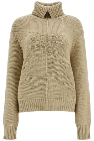 버버리 여성 스웨터 cashmere sweater with ekd design NB02