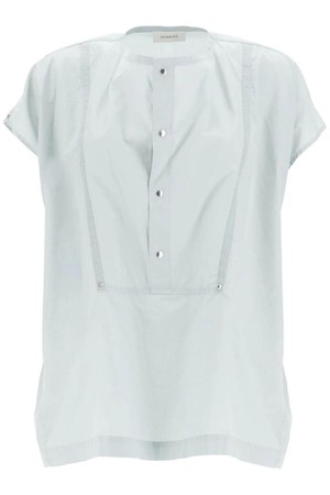 르메르 여성 셔츠 블라우스 blouse with draped neckline and NB02