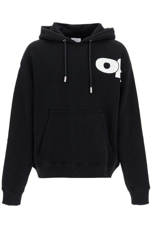 오프화이트 남성 맨투맨 후드 hooded sweatshirt with shared NB02