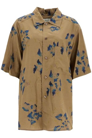 르메르 여성 셔츠 블라우스 oversized floral shirt NB02