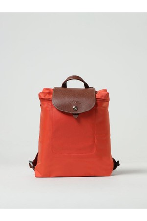 롱샴 여성 백팩 Longchamp le pliage backpack in recycled nylon and leather NB03