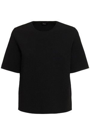 띠어리 여성 티셔츠 Compact tech crepe t shirt NB01