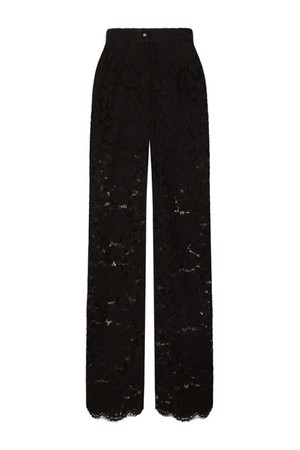 돌체앤가바나 여성 바지 LACE WIDE LEG TROUSERS NB30