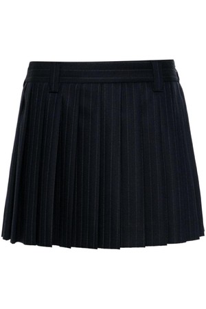 미우미우 여성 스커트 WOOL MINI SKIRT NB30