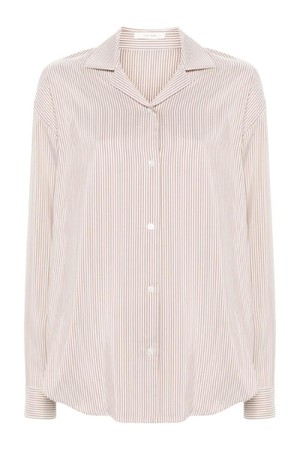 더로우 여성 셔츠 블라우스 VALENE STRIPED SILK SHIRT NB30