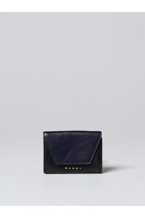 마르니 남성 지갑 Marni tri fold wallet in leather NB03