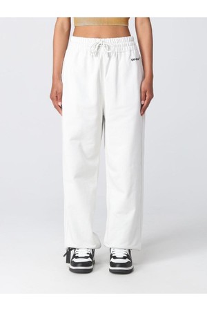 오프화이트 여성 바지 Off white pants in cotton blend NB03