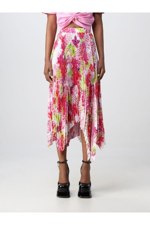 베르사체 여성 스커트 Orchid versace skirt in pleated fabric NB03