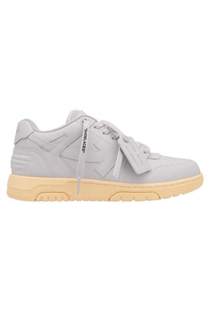 오프화이트 남성 스니커즈 Off White OMIA189C99LEA010 OUT OF OFFICE Sneakers   Grey NB24