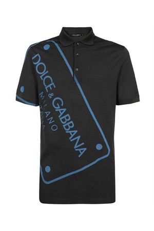 돌체앤가바나 남성 폴로티 Dolce   Gabbana G8PR9T FU7EN LOGO Polo   Grey NB24