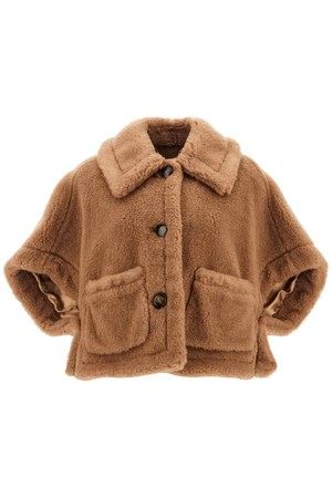 막스마라 여성 케이프  cropped teddy fleece cape NB02