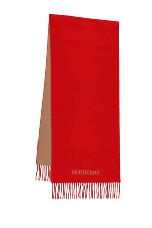 버버리 남성 스카프 Logo two tone cashmere scarf NB01