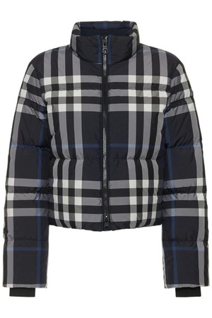 버버리 여성 봄버 자켓 Aldfield Check cropped down jacket NB01