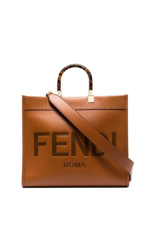 펜디 여성 토트백 FENDI SUNSHINE MEDIUM LEATHER TOTE NB30