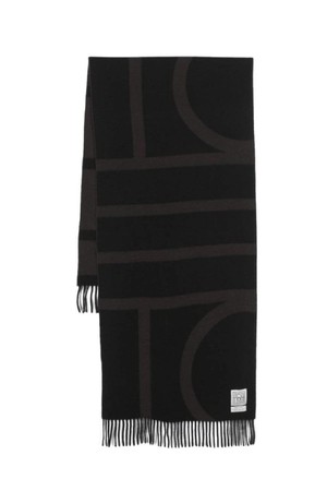 토템 여성 스카프 MONOGRAM WOOL SCARF NB30