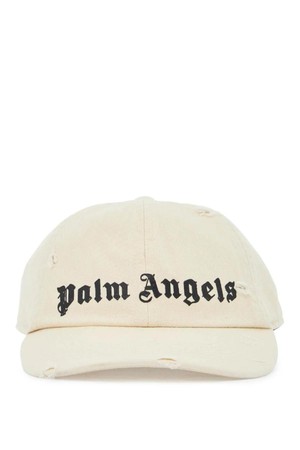 팜앤젤스 남성 모자 distressed baseball cap with logo NB02