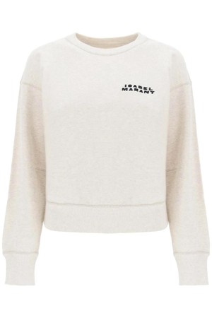 이자벨마랑 여성 맨투맨 후드 shad sweatshirt with logo embroidery NB02