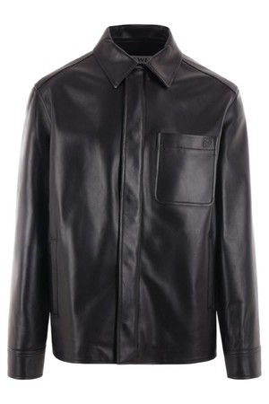 로에베 남성 레더 자켓 LEATHER OVERSHIRT NB30