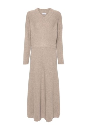 브루넬로 쿠치넬리 여성 원피스 CASHMERE V NECKED DRESS NB30