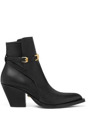 베르사체 여성 부츠 MEDUSA 95 LEATHER ANKLE BOOTS NB30