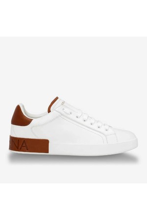 돌체앤가바나 남성 스니커즈 Dolce   Gabbana Calfskin Portofino sneakers NB25