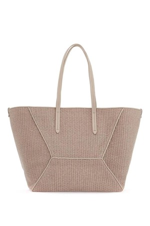 브루넬로 쿠치넬리 여성 토트백  techno raffia tote NB02