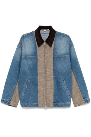 스텔라 맥카트니 여성 자켓 DENIM AND TWEED JACKET NB30