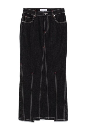 마린세르 여성 스커트 MOON DENIM LONG SKIRT NB30