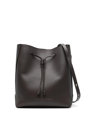 브루넬로 쿠치넬리 여성 숄더백 LEATHER HOBO BAG NB30