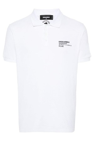 디스퀘어드2 남성 폴로티 LOGO COTTON POLO SHIRT NB30