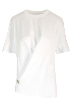 지방시 여성 티셔츠 White Wrap T shirt NB19