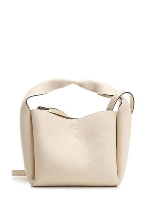 토템 여성 토트백 Bucket bag in grained leather NB19