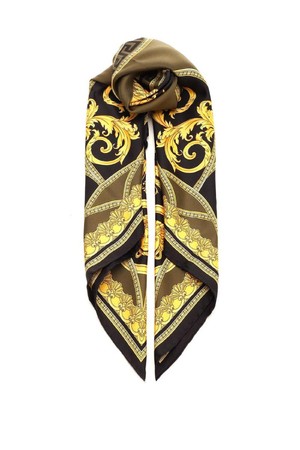 베르사체 여성 스카프 Silk twill scarf NB19