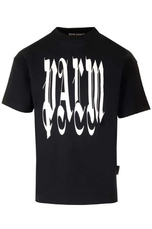 팜앤젤스 남성 티셔츠 Logo Gothic T Shirt NB19