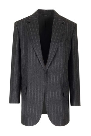 브루넬로 쿠치넬리 여성 자켓 Pinstripe Blazer NB19