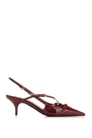 미우미우 여성 펌프스 Patent leather slingback NB19