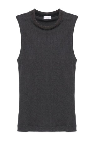 브루넬로 쿠치넬리 여성 셔츠 블라우스 COTTON TANK TOP NB30