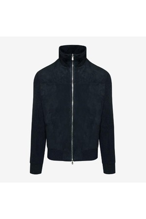 브루넬로 쿠치넬리 남성 니트 스웨터 Brunello Cucinelli Suede   Cashmere Bomber Jacket NB25