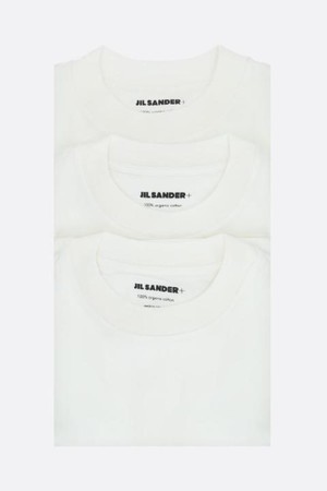 질샌더 여성 티셔츠 3 t shirt pack in organic cotton NB26