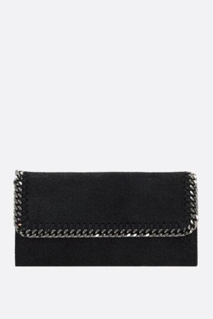 스텔라 맥카트니 여성 지갑 Falabella continental wallet in Shaggy Deer NB26